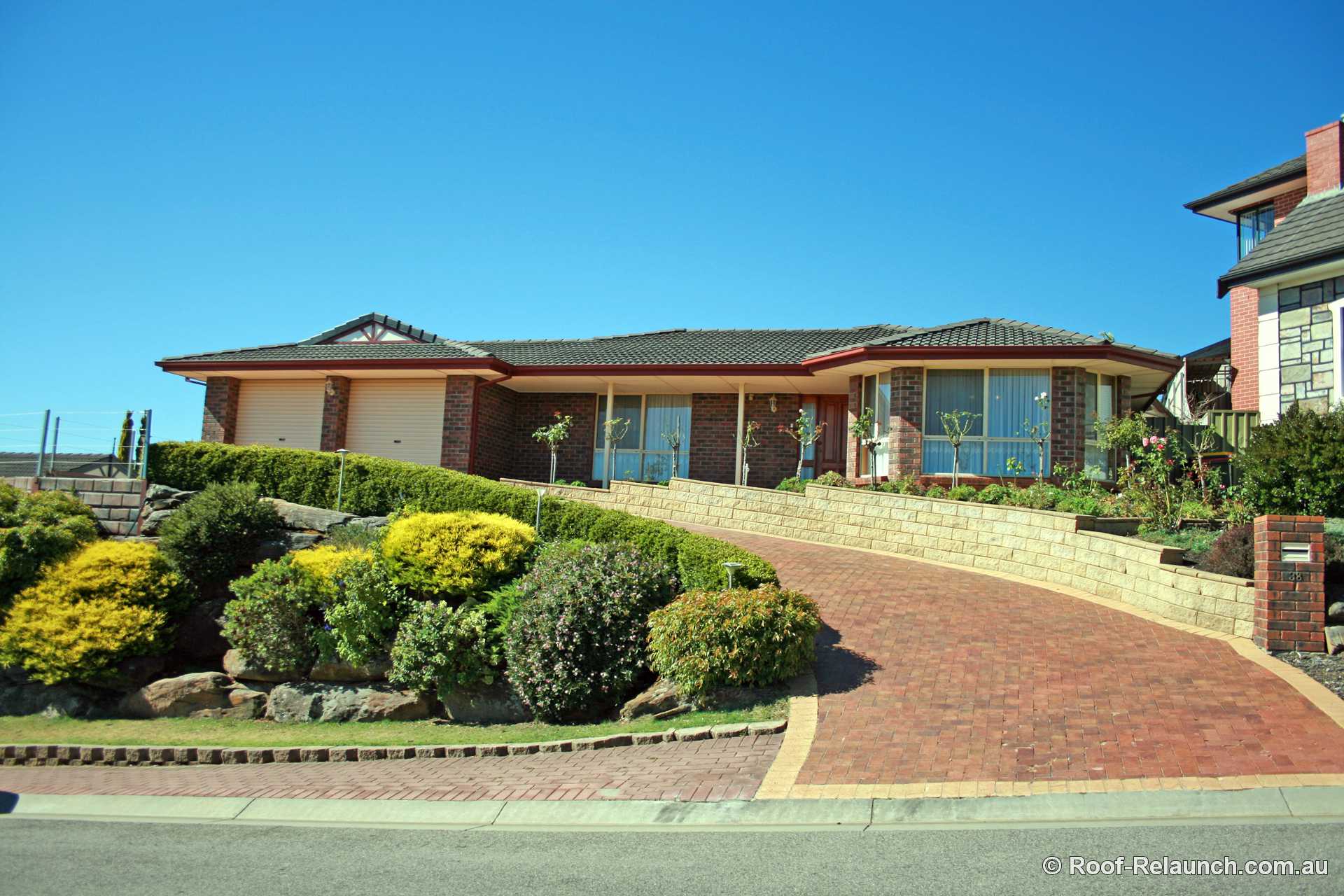 Home with newly replaced tile roof, South Australia