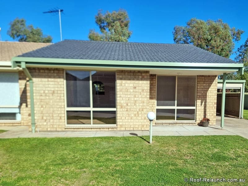 After installing tile roof on small home
